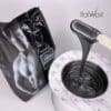 barattolo con cera film wax pour homme silver sciolta