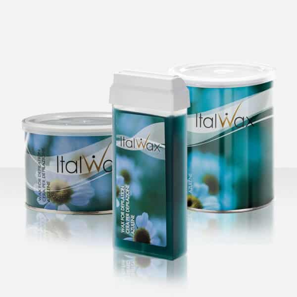Cera trasparente azulene