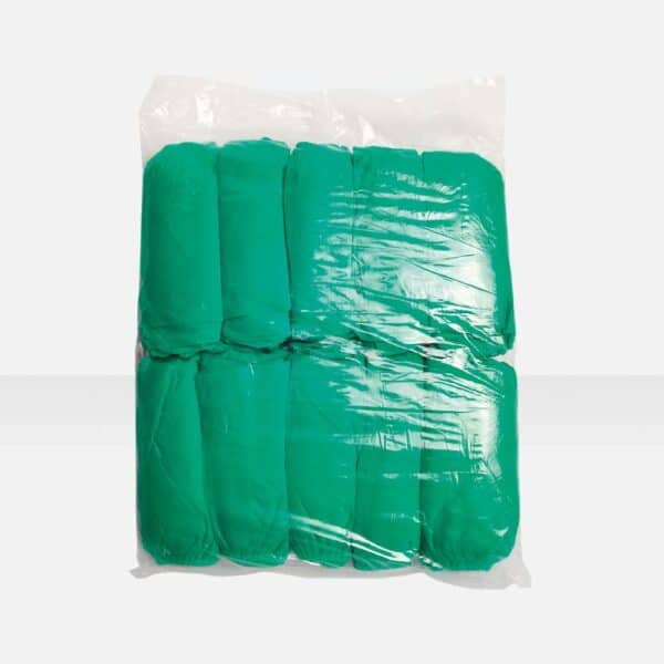 Copri scarpe verdi taglia unica