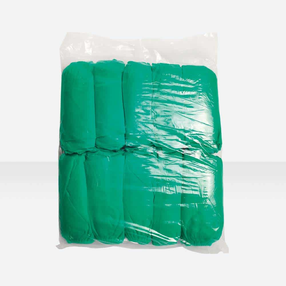 Copri scarpe verdi taglia unica